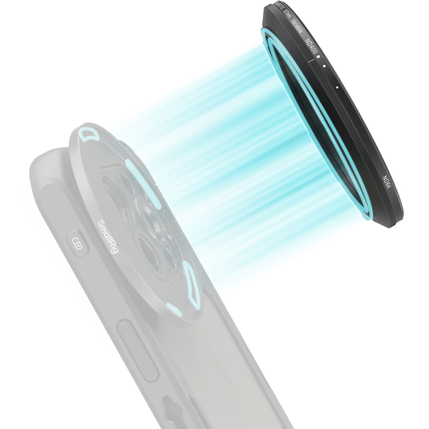 SmallRig Brand Magnetic 67mm VND Filter ND64-ND400 (6-9 Stop) 5169 - Image 4