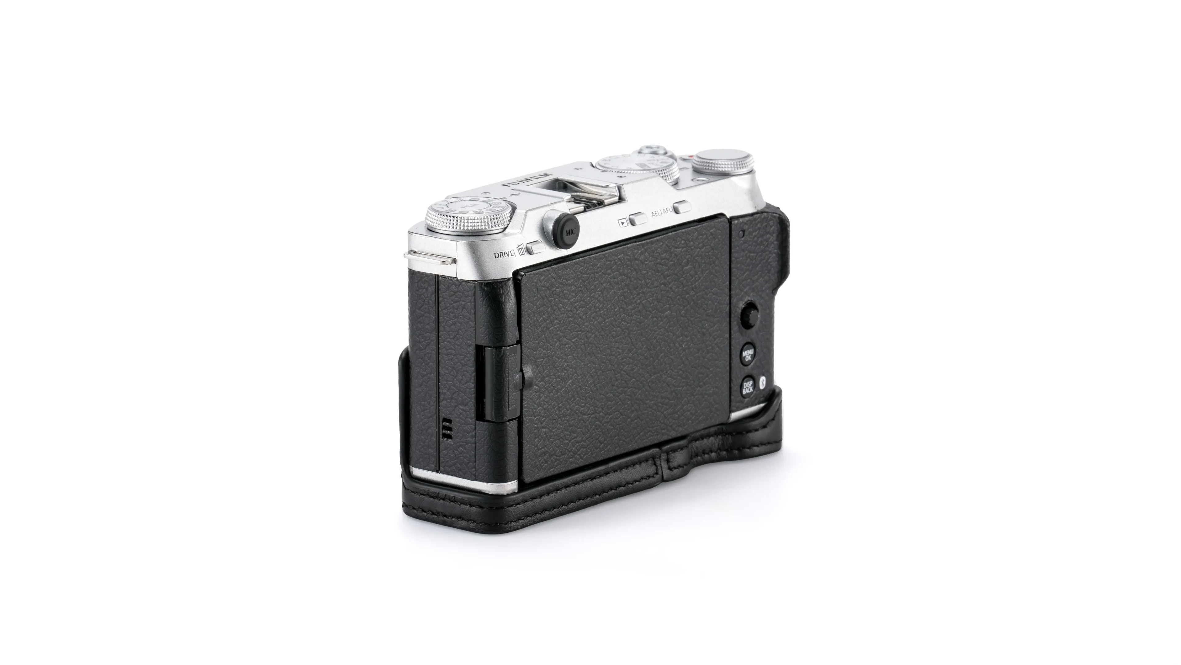 Tilta Brand Leather Camera Case for Fujifilm X-M5 - Black - Image 3