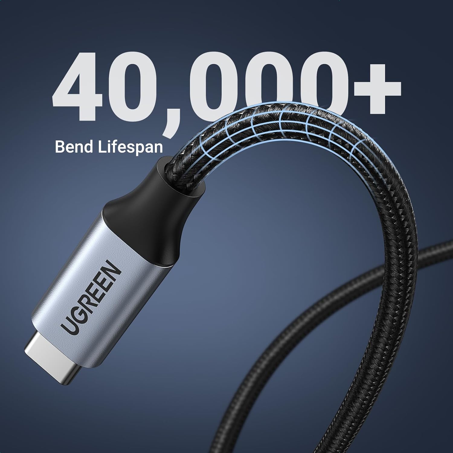 UGREEN US372 USB 3.2 Gen 2 Cable 1m-45191 - Image 7