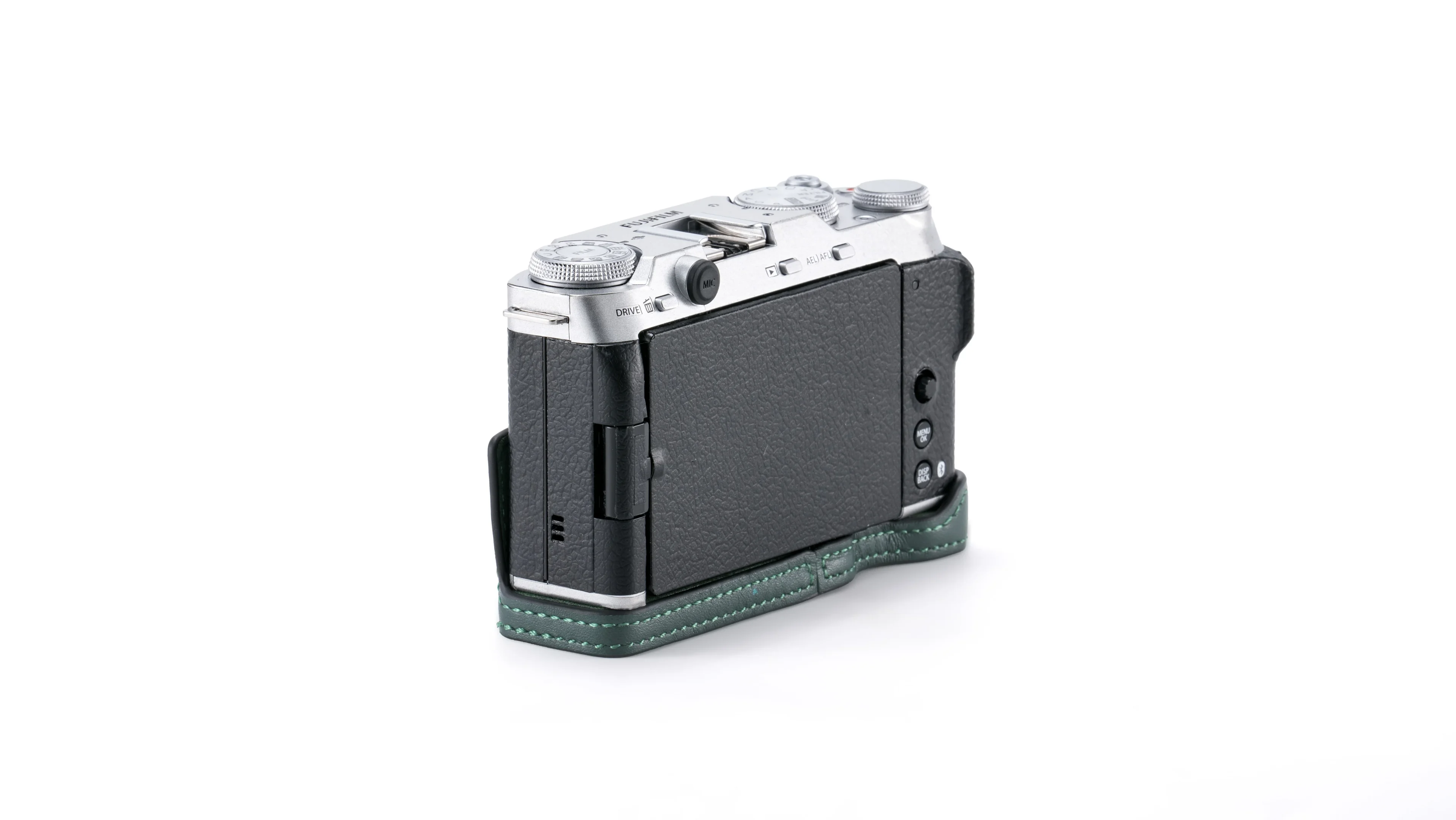 Tilta Brand Leather Camera Case for Fujifilm X-M5 - Green - Image 3