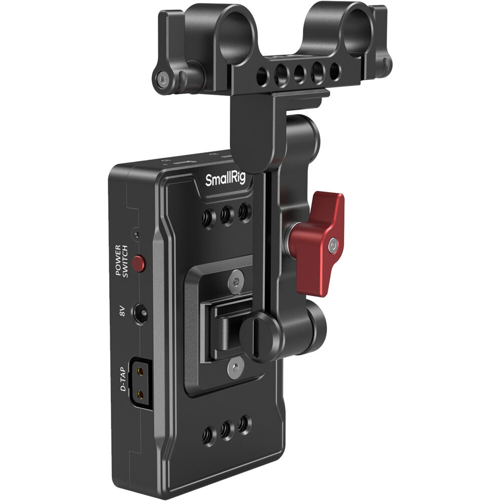 SmallRig Brand V Mount Battery Adapter Plate (Basic Version) with Extension Arm 3499B - Image 2