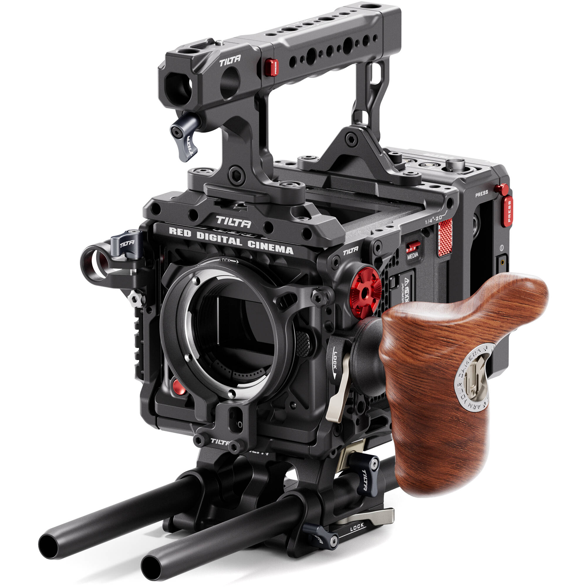 Tilta Brand Full Camera Cage for RED KOMODO-X - Black - Image 1