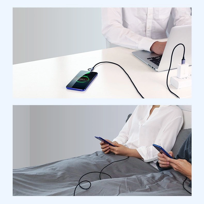 UGREEN US177 USB-A to Micro USB + USB Type-C Cable 1m (Black)-30875 - Image 12