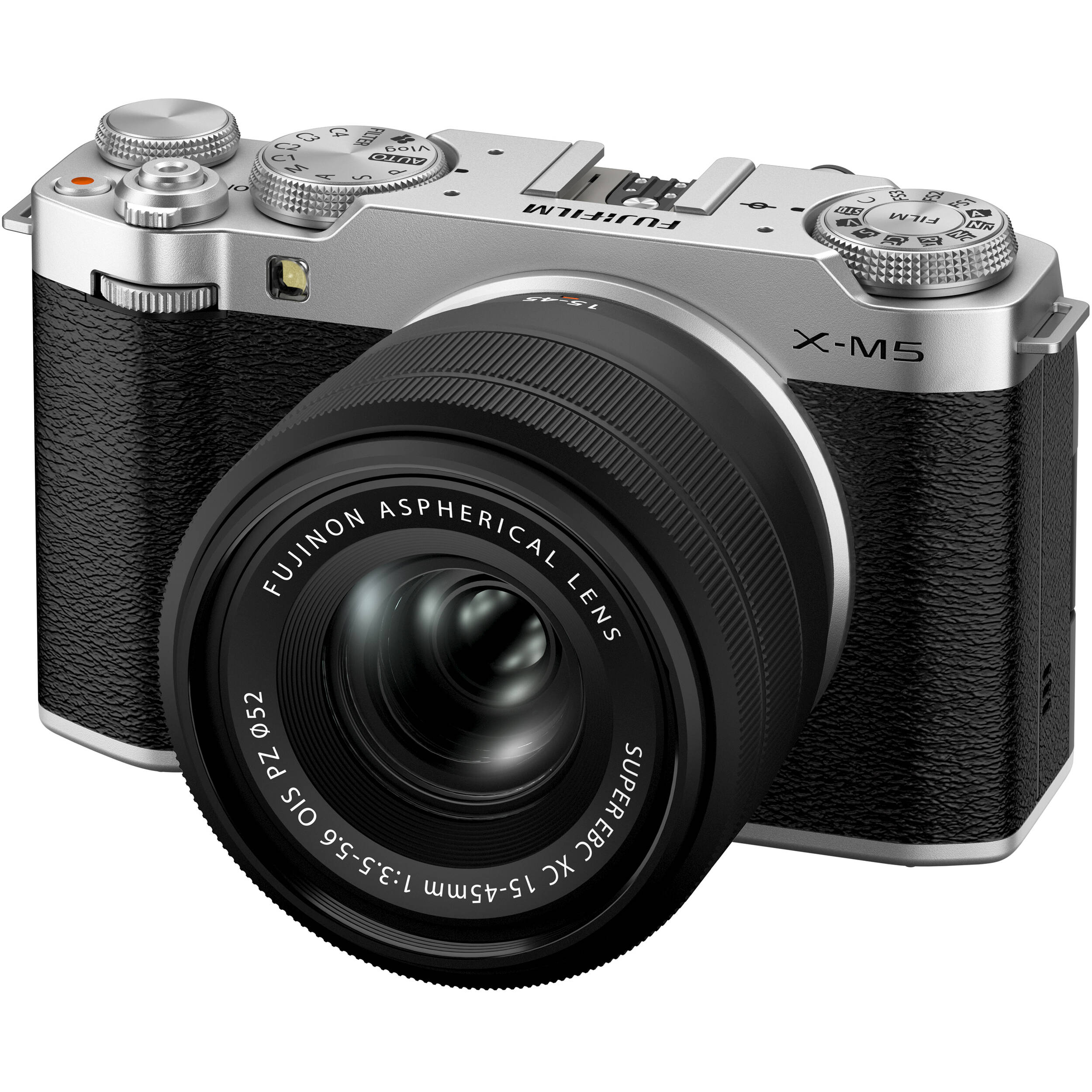 X-M5 With 15-45mm Kit Fujifilm Digital Camera-Silver - Image 7