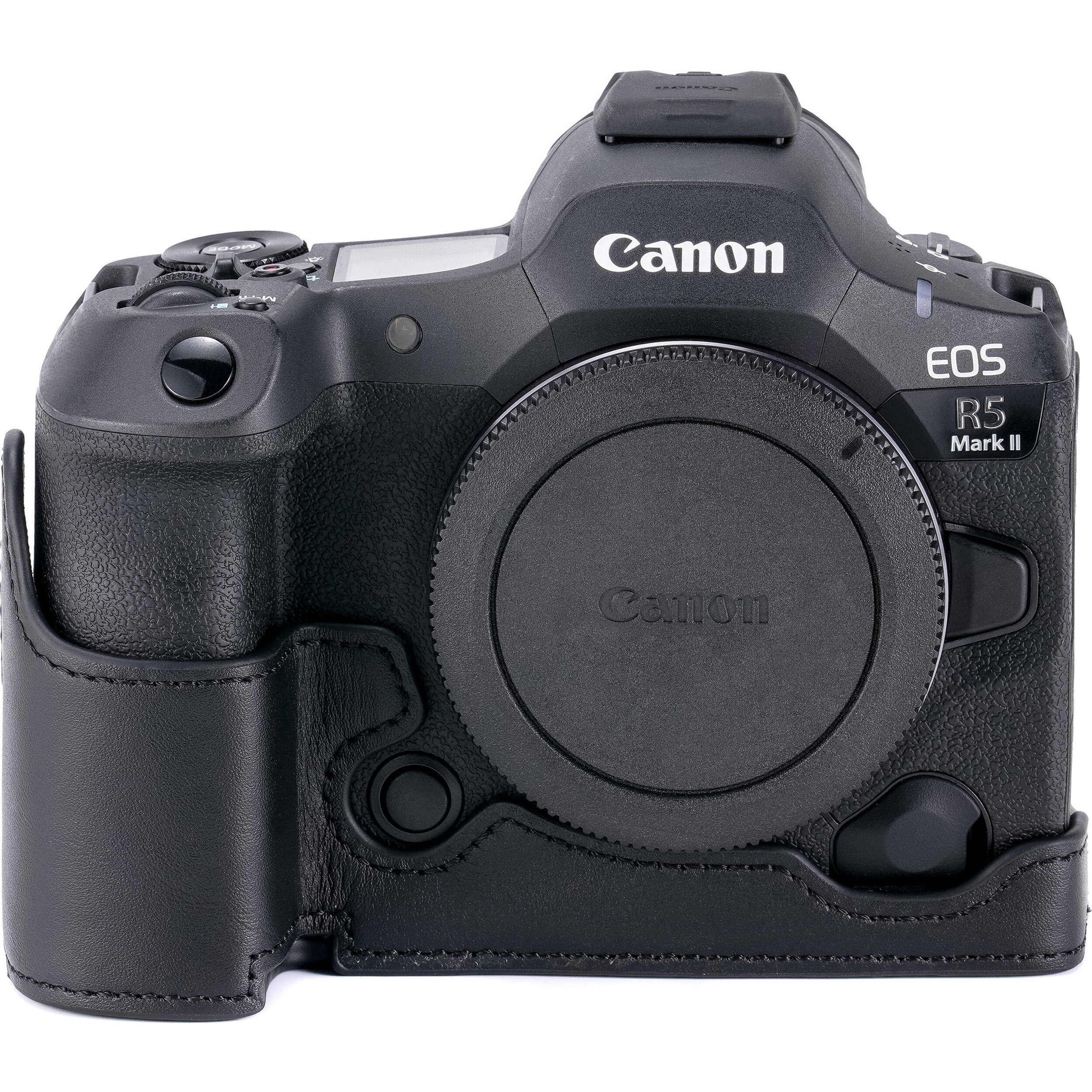 Tilta Brand Leather Camera Case for Canon R5 Mark II - Black - Image 3