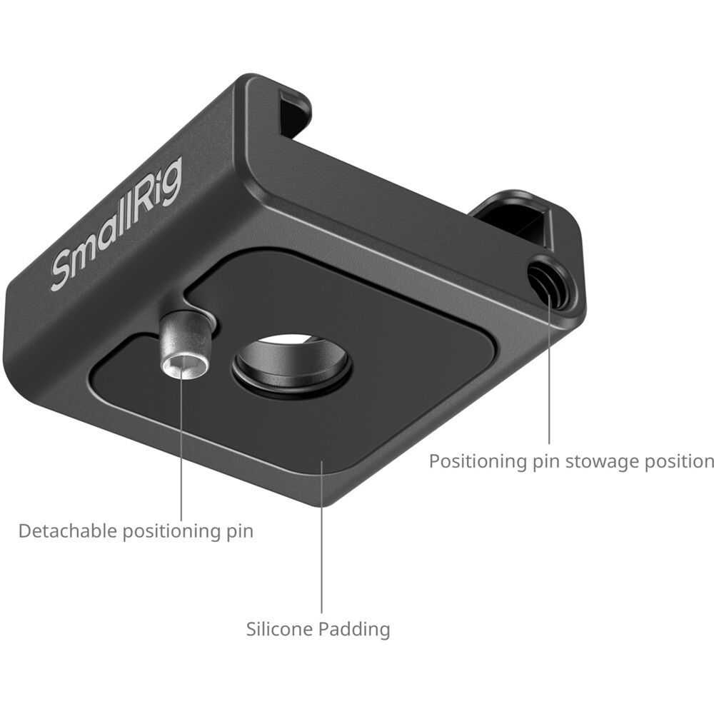 SmallRig Brand Anti-Twist Cold Shoe Mount Support (2pcs) 5032 - Image 4