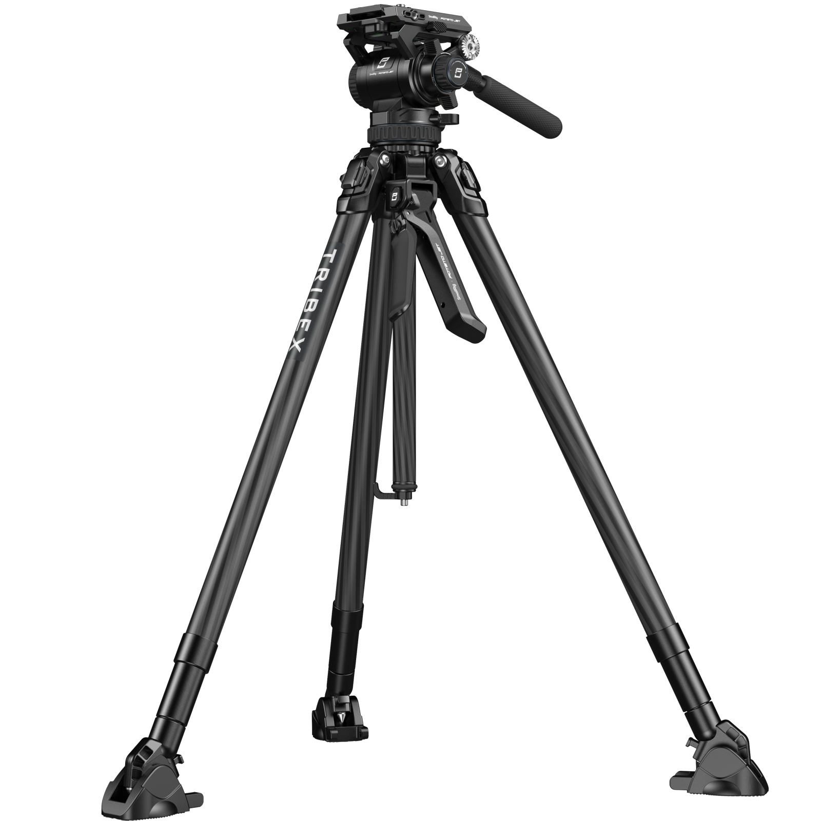 SmallRig Brand x Potato Jet TRIBEX Hydraulic Carbon Fiber Tripod 4858 - Image 2
