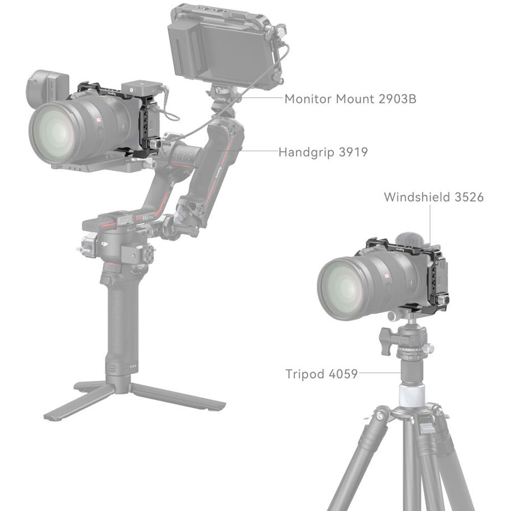 SmallRig Brand Cage Kit for Sony ZV-E1 4257 - Image 7