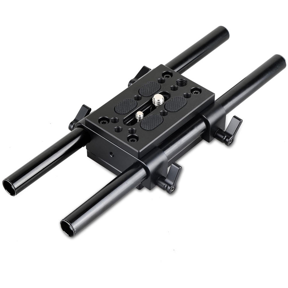 SmallRig Brand Bottom Mount Plate with Dual 15mm Rod Clamp 1798 - Image 4