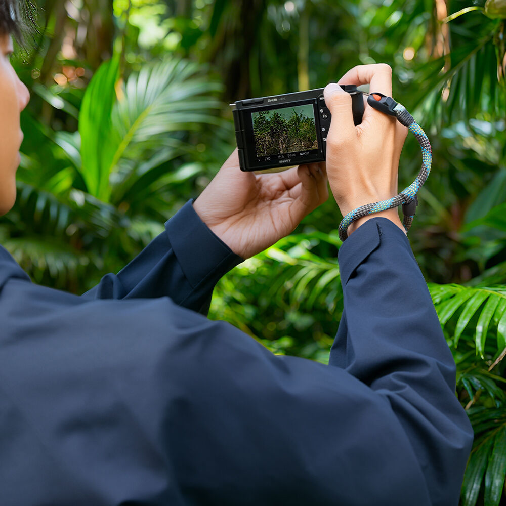 PGYTECH Camera Wrist Strap Slim Outdoor-Aurora Blue-P-CB-590 - Image 2