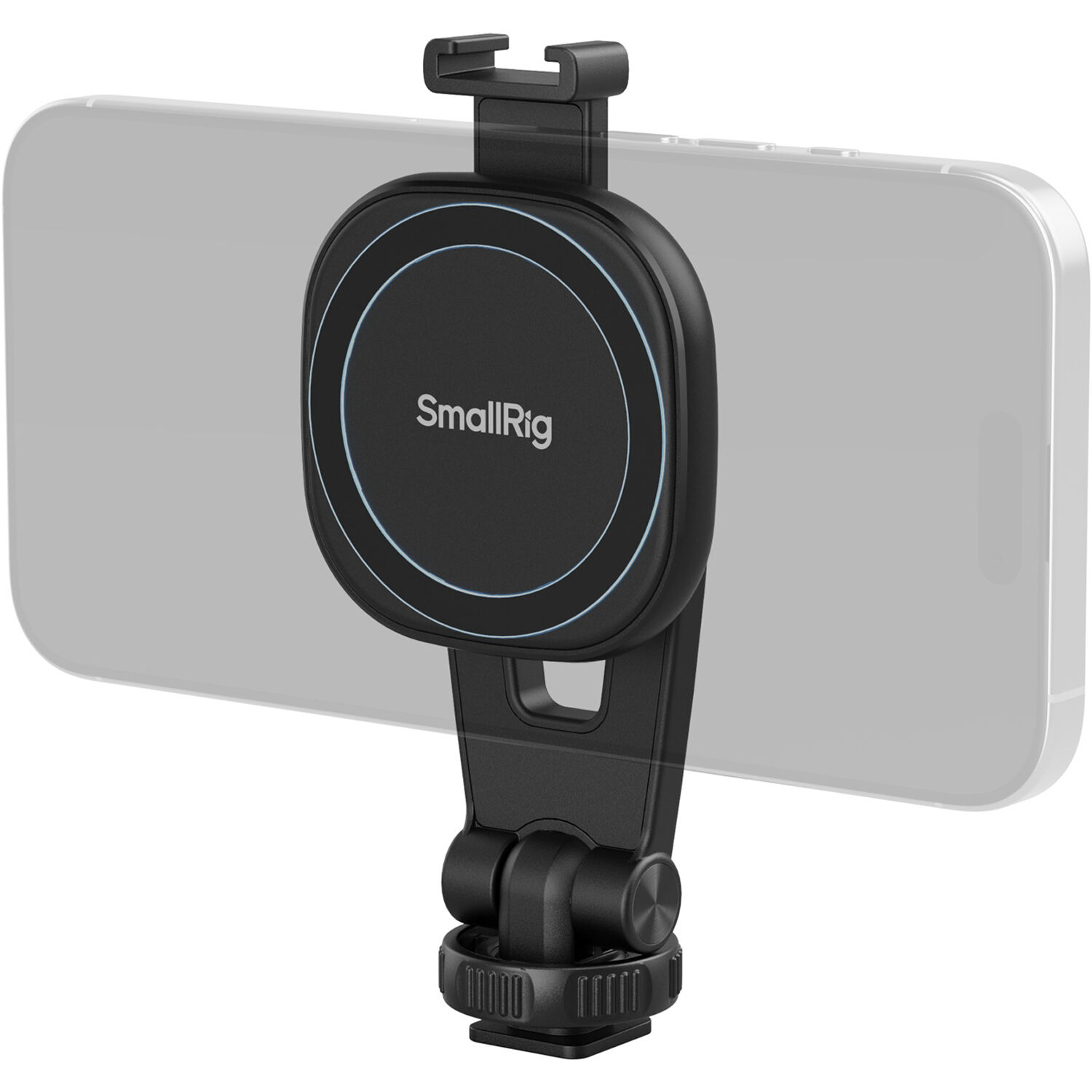 SmallRig Brand AC-10 Attachable Phone Clamp with Cold Shoe Mount 5283 - Image 1