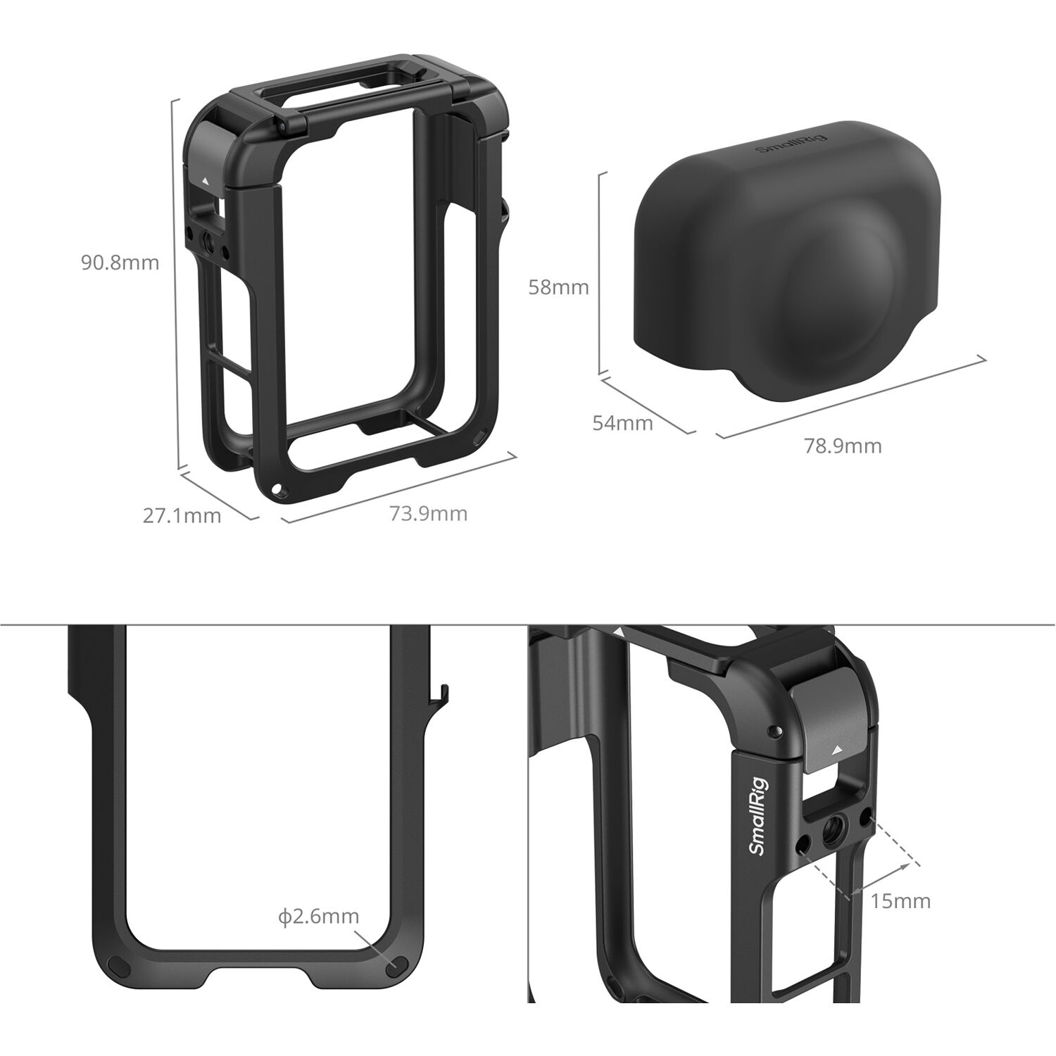 SmallRig Brand Cage for DJI Osmo 360 5704 SmallRig Brand Cage for DJI Osmo 360 5704 - Image 3