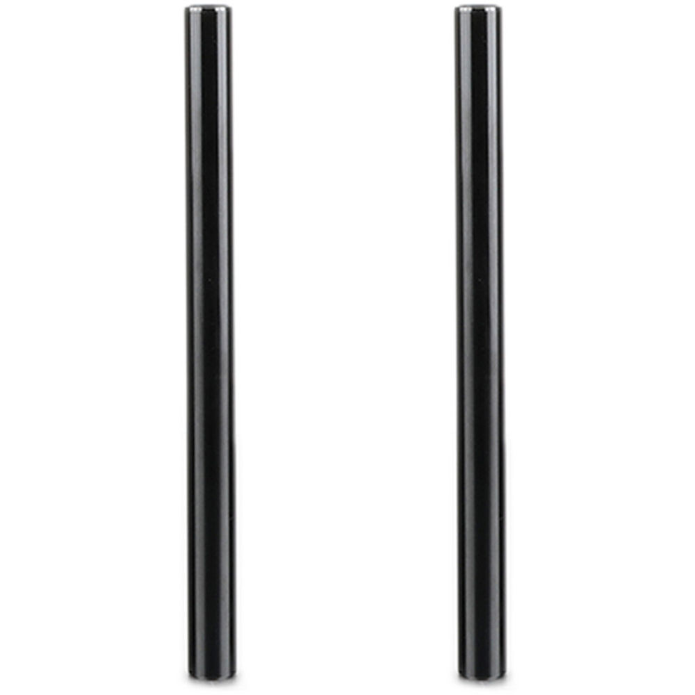 SmallRig 2pcs 15mm Black Aluminum Alloy Rod(M12-20cm) 8inch 1051 - Image 1
