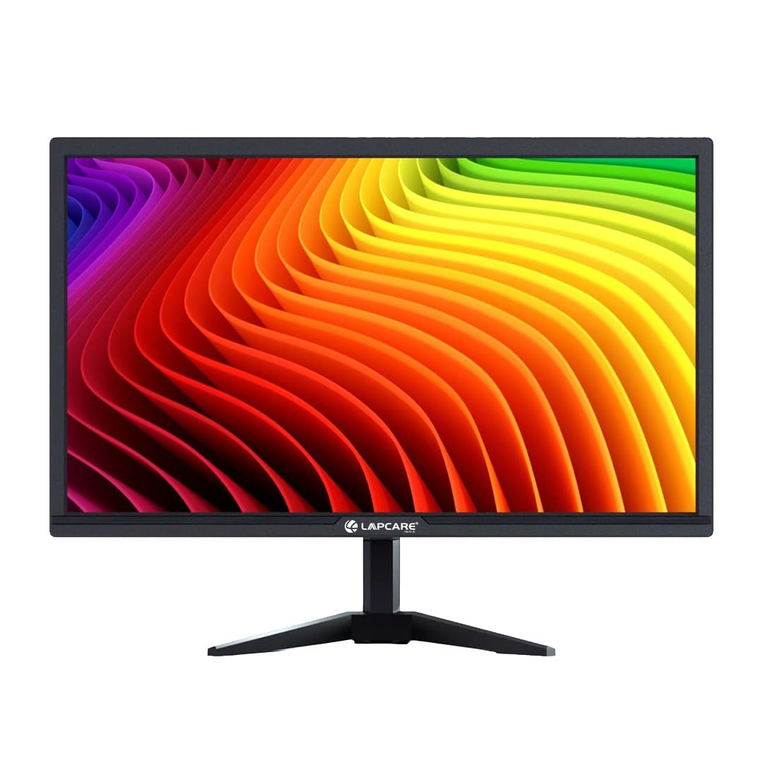 LAPCARE LAPNEX LM22WHD-ZL 22 Inch HD LED Monitor | 1680×1050 Resolution, 8ms Response, 60Hz Refresh Rate, Ultra-Wide Viewing, VGA + HDTV Ports - Image 1