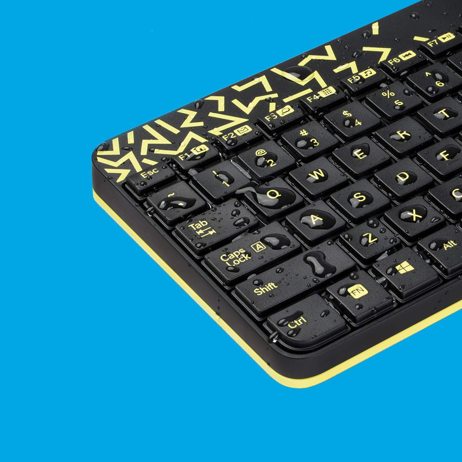 Logitech MK240 Nano Wireless USB Keyboard and Mouse Set, 12 Function Keys 2.4GHz Wireless, 1000DPI, Spill-Resistant Design, PC/Mac, Black Logitech MK240 Nano Wireless USB Keyboard and Mouse Set, 12 Function Keys 2.4GHz Wireless, 1000DPI, Spill-Resistant Design, PC/Mac, Black - Image 2