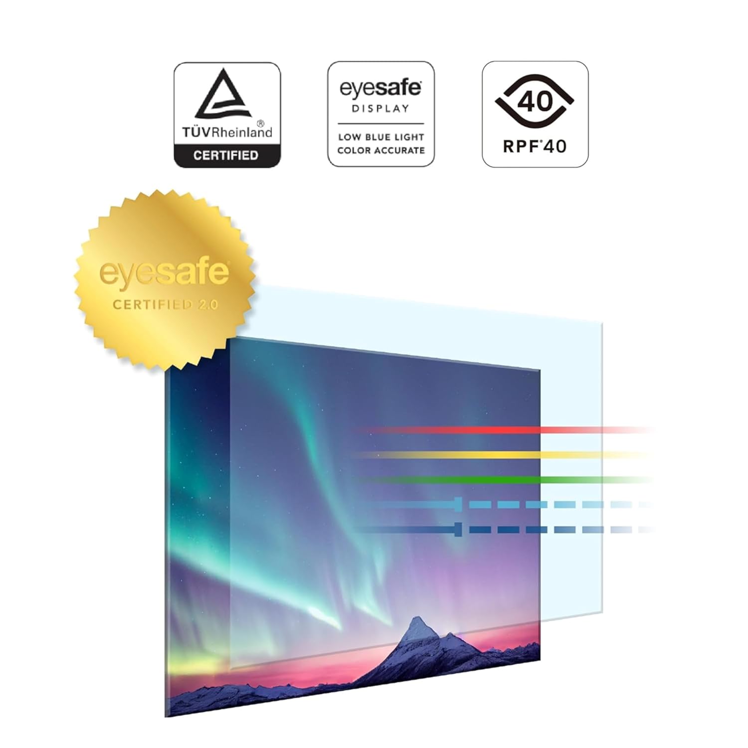 BenQ GW2791 27” Monitor| HDMI| DisplayPort| Ultra Slim Bezel| TUV-Certified| Flicker-Free| Low Blue Light Plus (Black) BenQ GW2791 27” Monitor| HDMI| DisplayPort| Ultra Slim Bezel| TUV-Certified| Flicker-Free| Low Blue Light Plus (Black) - Image 4