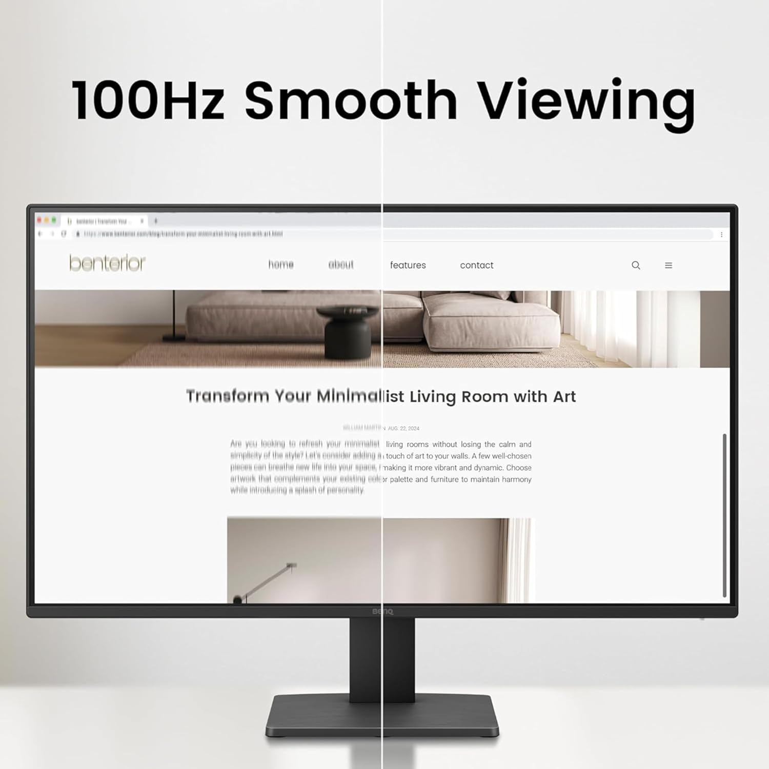 BenQ GW2791 27” Monitor| HDMI| DisplayPort| Ultra Slim Bezel| TUV-Certified| Flicker-Free| Low Blue Light Plus (Black) BenQ GW2791 27” Monitor| HDMI| DisplayPort| Ultra Slim Bezel| TUV-Certified| Flicker-Free| Low Blue Light Plus (Black) - Image 2