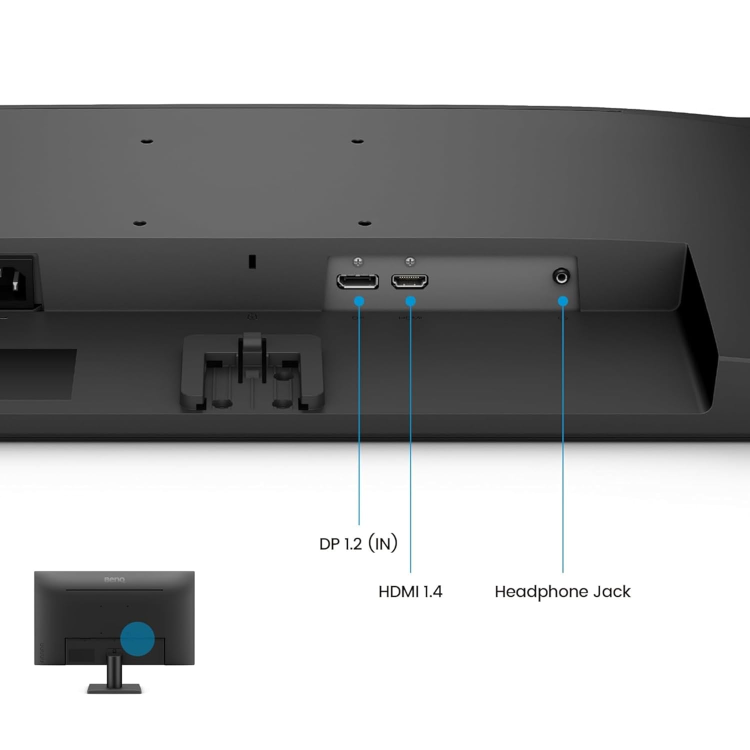 BenQ GW2791 27” Monitor| HDMI| DisplayPort| Ultra Slim Bezel| TUV-Certified| Flicker-Free| Low Blue Light Plus (Black) BenQ GW2791 27” Monitor| HDMI| DisplayPort| Ultra Slim Bezel| TUV-Certified| Flicker-Free| Low Blue Light Plus (Black) - Image 3