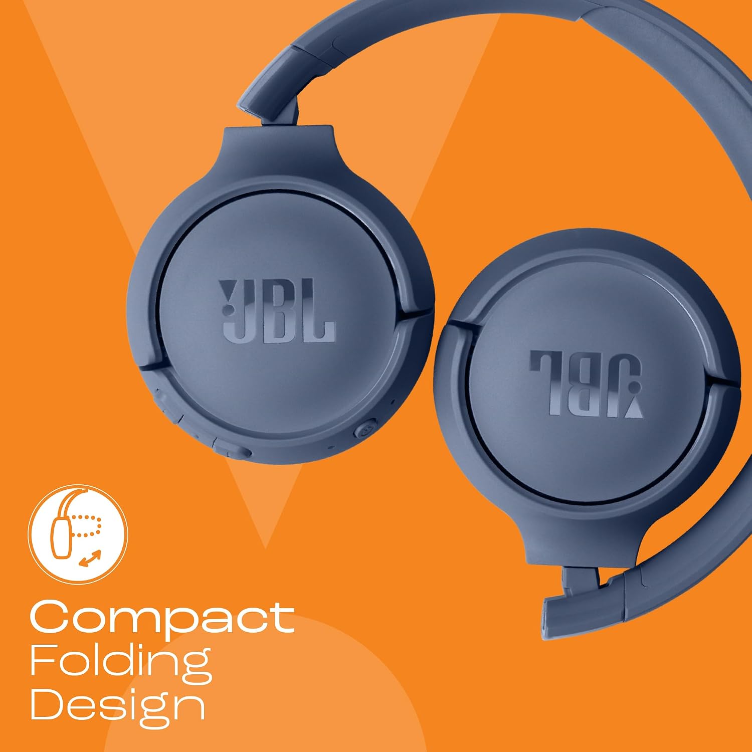 JBL Tune 520BT Wireless On Ear Headphones with Mic, Upto 57H Battery, Speed Charge : 5 Min Charge Gives Up to 3H of Playback, Multipoint JBL Tune 520BT Wireless On Ear Headphones with Mic, Upto 57H Battery, Speed Charge : 5 Min Charge Gives Up to 3H of Playback, Multipoint - Image 5
