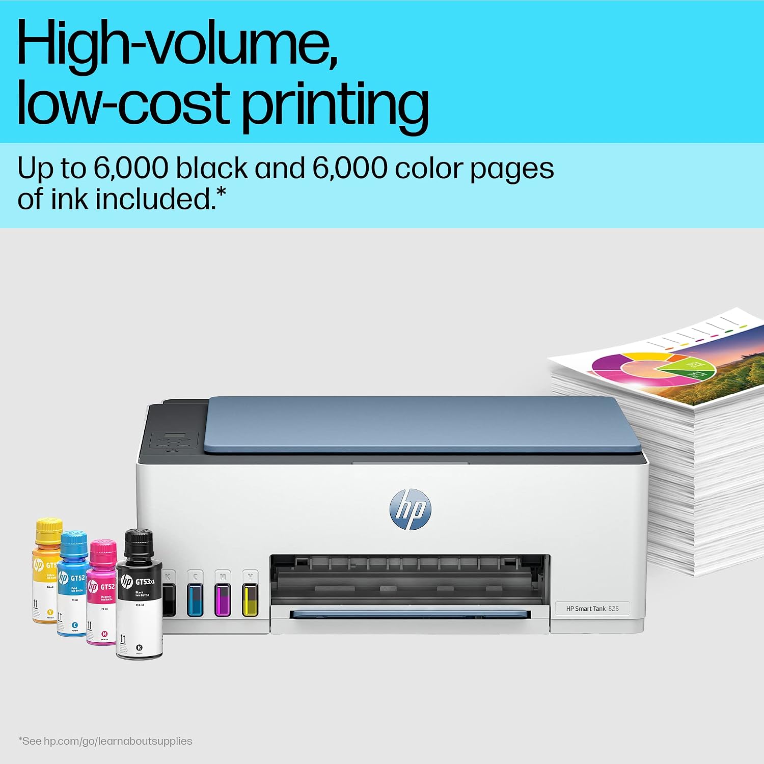 HP Smart Tank 525 All-in-one Colour Printer - Image 2