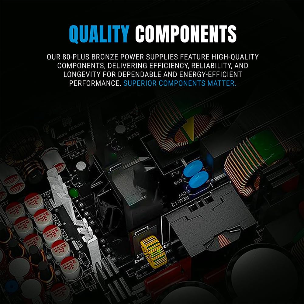 ANT ESPORTS 750W FP750B 80 PLUS BRONZE NON MODULAR SMPS - Image 5