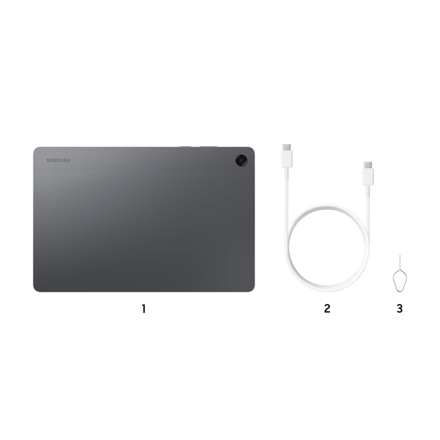 Samsung Galaxy Tab A11+, 27.82 cm (11 inch) Display, 6 GB RAM, 128 GB Storage Google Gemini, Dolby Atmos, Quad Speakers, Wi-Fi + 5G Tablet, Gray Samsung Galaxy Tab A11+, 27.82 cm (11 inch) Display, 6 GB RAM, 128 GB Storage Google Gemini, Dolby Atmos, Quad Speakers, Wi-Fi + 5G Tablet, Gray - Image 4