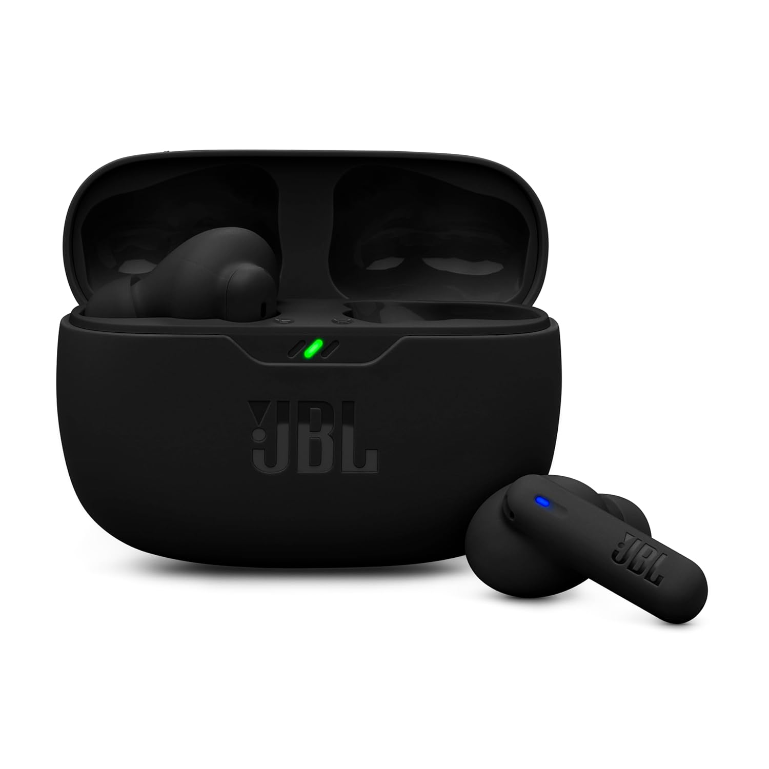 JBL Wave Beam 2 Ear Buds Wireless BluetoothV5.3, Active Noise Cancellation Earbuds 40H Playback, Fast Pair,4 Mics,IP54(Black) - Image 2