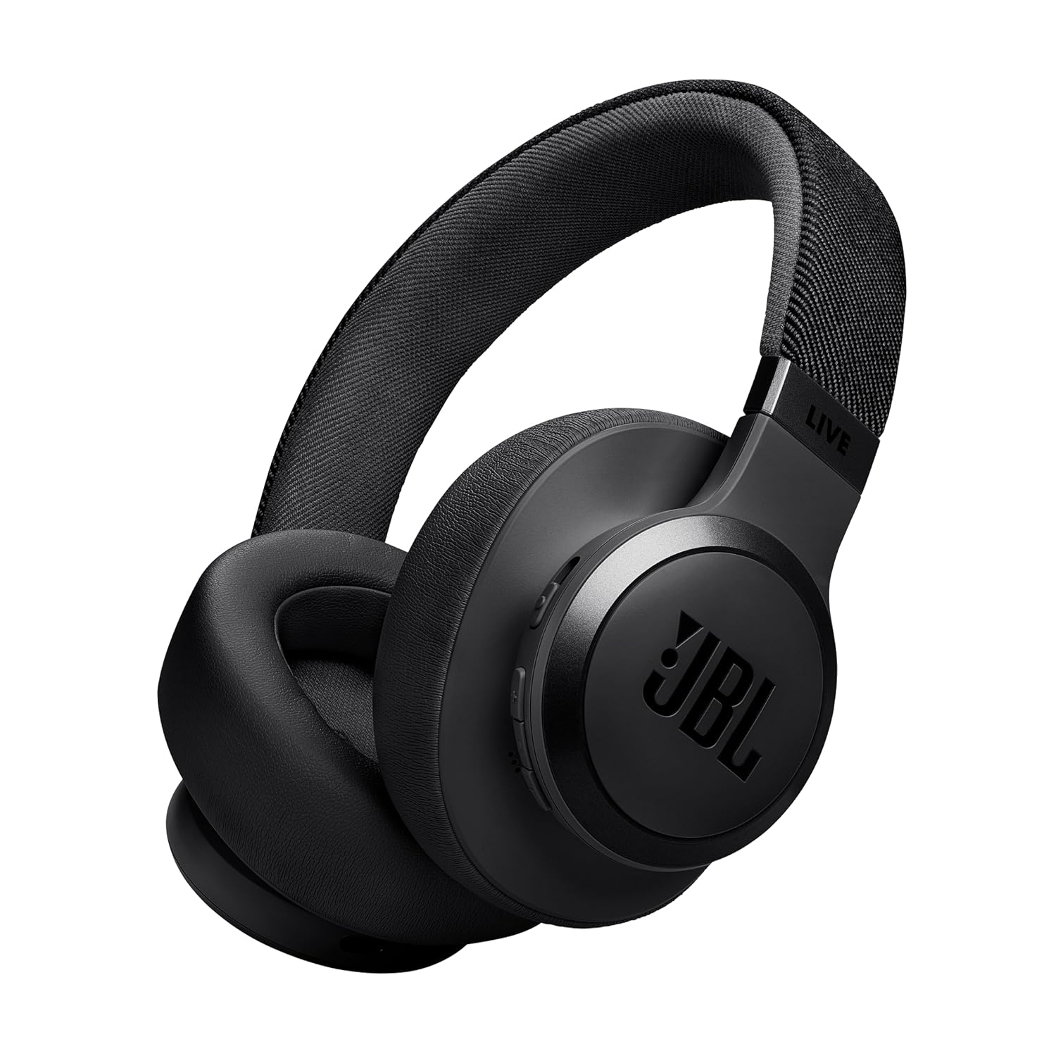 JBL Live 770NC Wireless Over Ear Headphones with True Adaptive Noise Cancelling Multipoint Connect, PersoniFi 2.0, Black - Image 1