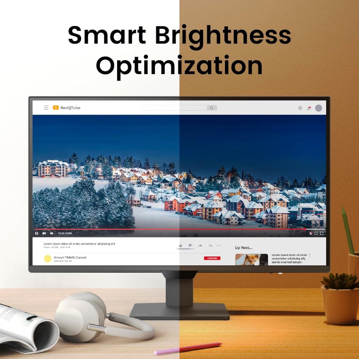 BenQ GW2790Q, 27 Inch (68.58 cm), IPS, 2K QHD 2560x1440, 100Hz, Black, 99% sRGB Dual HDMI, DisplayPort, Bezel-Less, Eyesafe, Wall Mountable Monitor BenQ GW2790Q, 27 Inch (68.58 cm), IPS, 2K QHD 2560x1440, 100Hz, Black, 99% sRGB Dual HDMI, DisplayPort, Bezel-Less, Eyesafe, Wall Mountable Monitor - Image 4