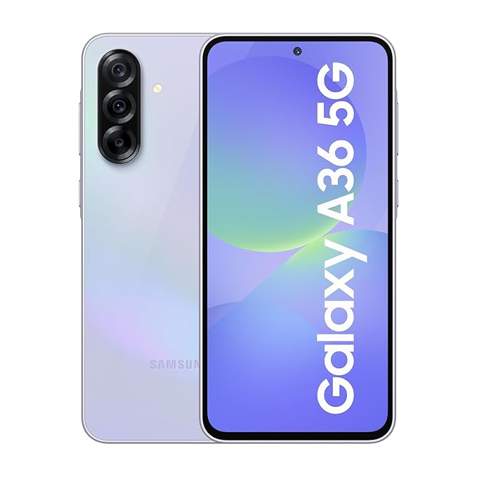 Samsung Galaxy A36 5G (Awesome Lavender, 8GB, 128GB) _with Other Offers Samsung Galaxy A36 5G (Awesome Lavender, 8GB, 128GB) _with Other Offers - Image 1