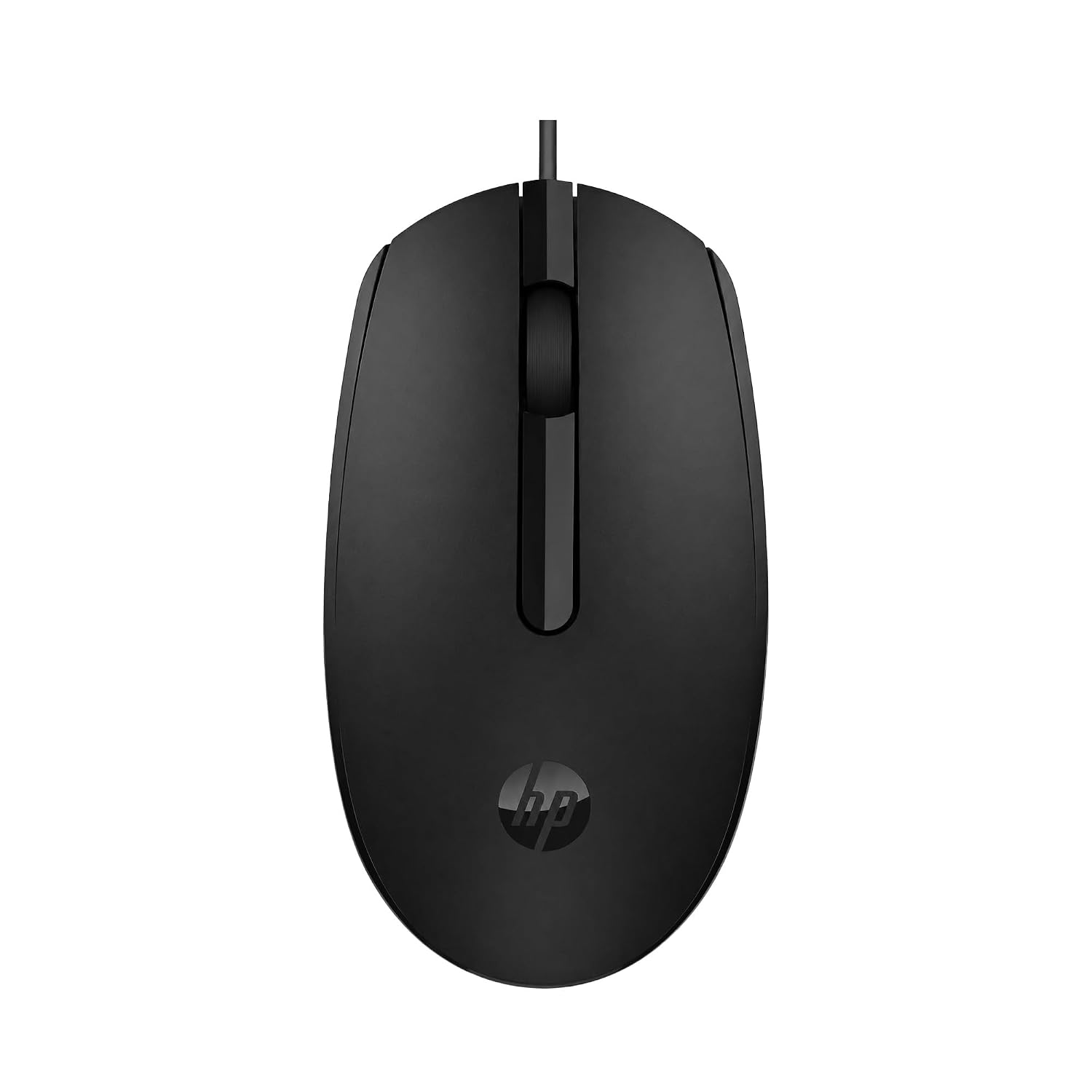 HP M10 Wired USB Mouse with 3 Buttons High Definition 1000DPI Optical Tracking and Ambidextrous Design - Image 1