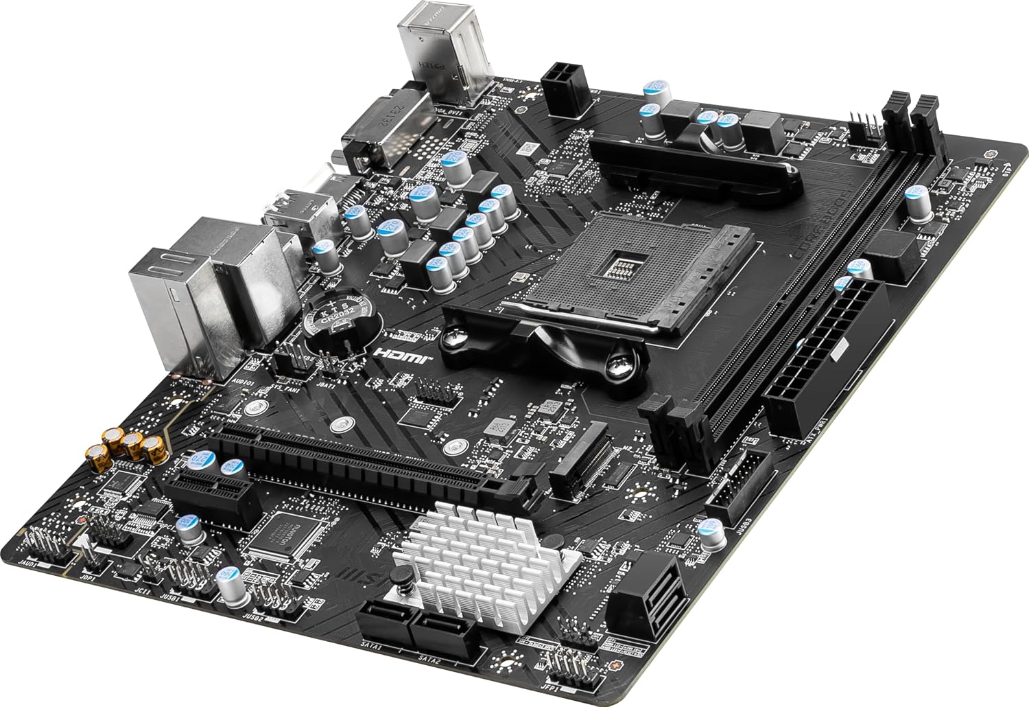 MSI B450M-A PRO MAX II Motherboard, Micro-ATX, AM4 DDR4 USB 3.2 Gen 1 HDMI - Image 4