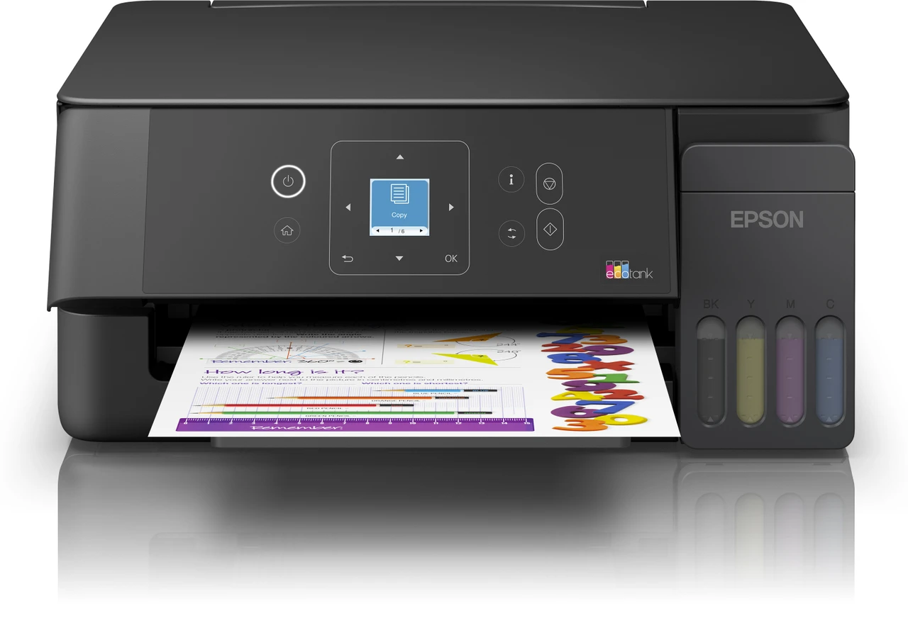 Epson L3360 Multi-function WiFi Color Ink Tank Printer (4 Ink Bottles Included) - Image 2