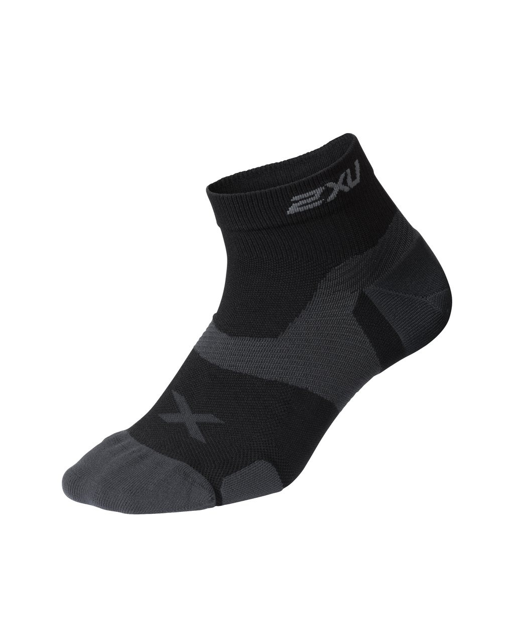 Ua5048E Vectr Cushion Compression Socks-Black/Titanium-Xl Ua5048E Vectr Cushion Compression Socks-Black/Titanium-Xl - Image 1