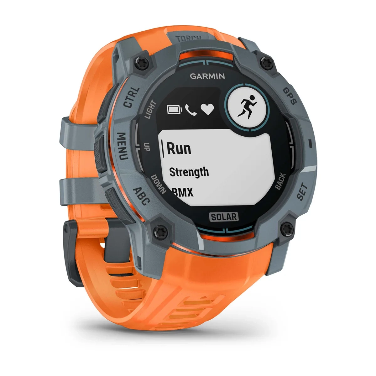 Garmin Instinct 3 50mm-Solar-Twilight Bezel w/Solstice Band - Image 6