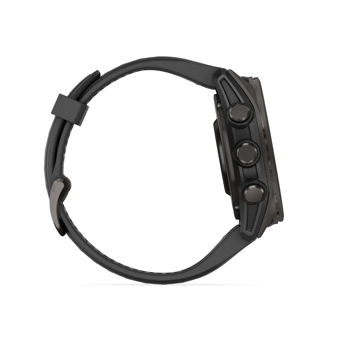 Garmin Fenix 8 43Mm-Amoled Saph Carbon Grey Ti/Black-Blk/Pebblgrybnd - Image 5