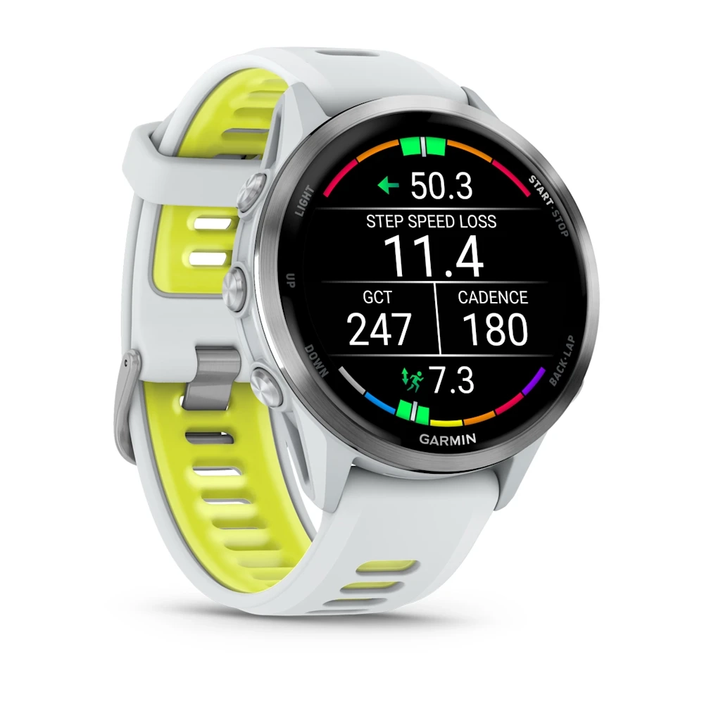 Forerunner 970-Whitestone/Amp Yellow Forerunner 970-Whitestone/Amp Yellow - Image 3