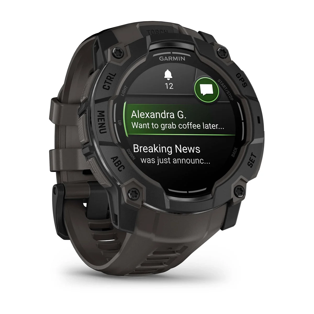 Garmin Instinct 3,50Mm,Amoled,Black Bezel With Charcoal Band - Image 3