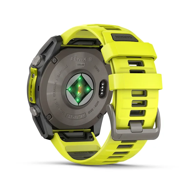 Garmin Fenix 8 51Mm-Saph Solar Bareti/Graphite-Ampye/Grphbnd Emea - Image 6