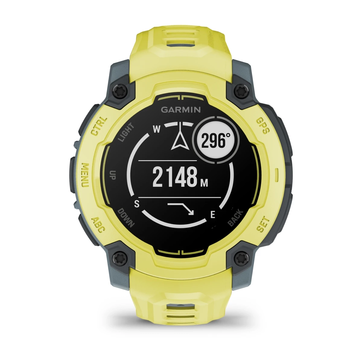 Garmin Instinct E 45mm-ElectricLimeBezel w/ ElectricLimeBand - Image 1