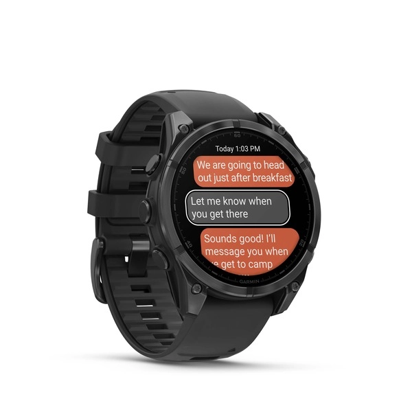 Garmin Fenix 8 47Mm-Slate Gray With Black Silicone Band Eu - Image 3