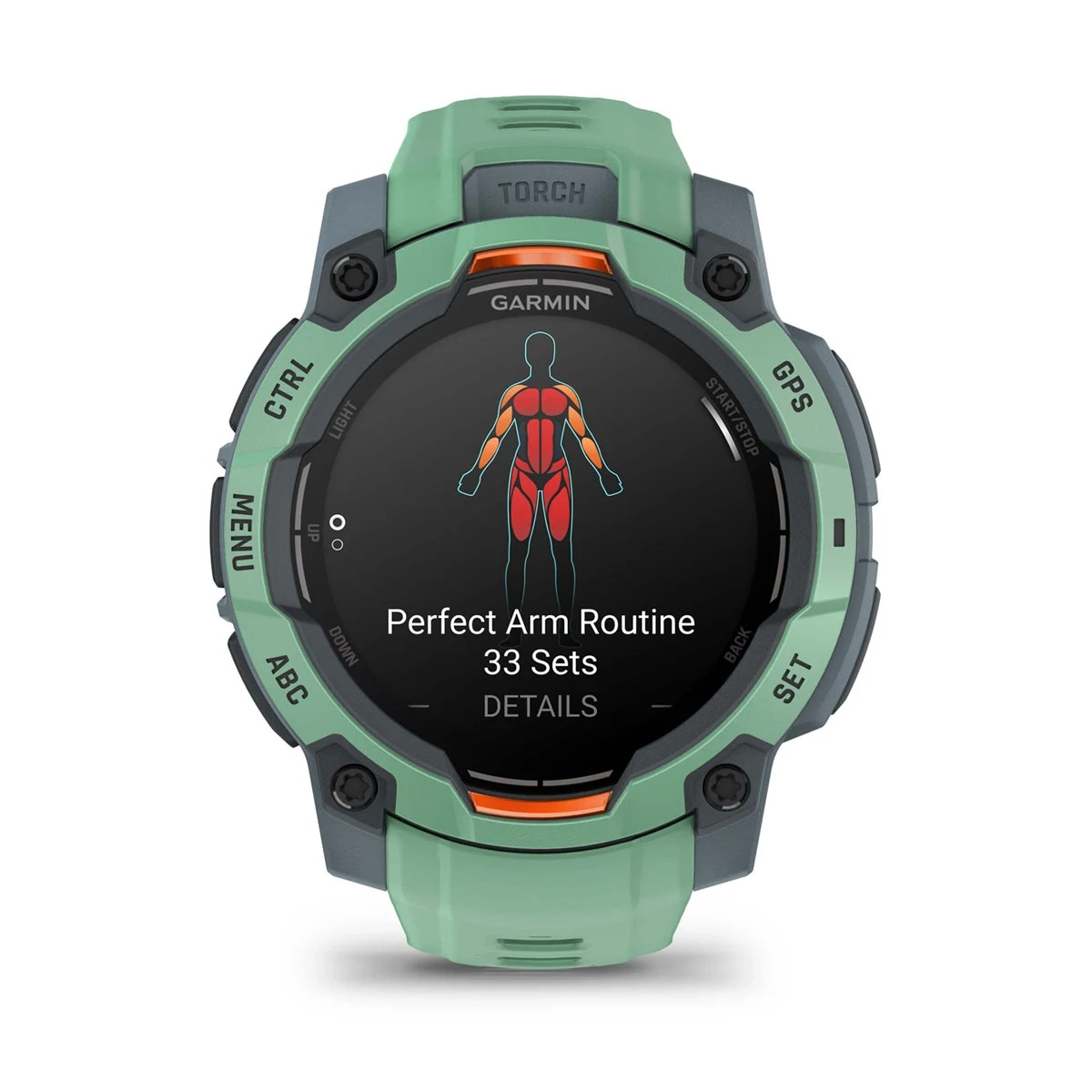 Garmin Instinct 3 45mm-AMOLED-Neo Tropic Bezel w/Neo Tropic Band - Image 7