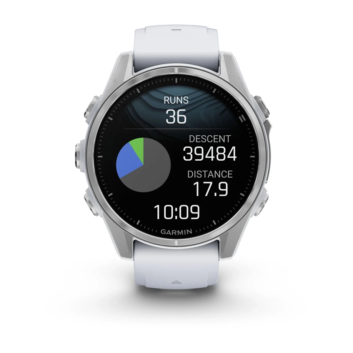 Garmin Fenix 8 43Mm-Amoled Glass Baress/Whitestone-Whitestone Band - Image 9