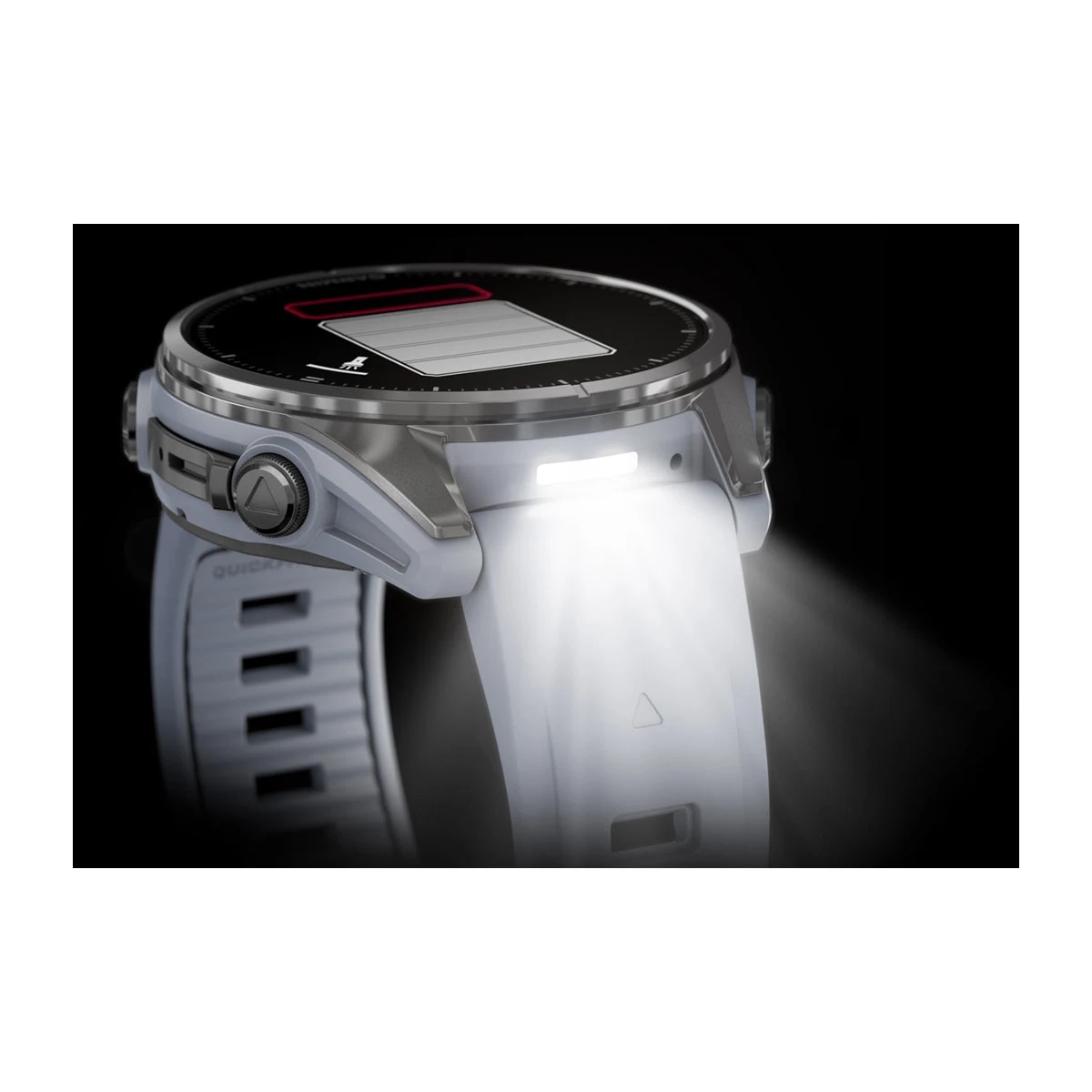 Garmin Fenix 8 43Mm-Amoled Glass Baress/Whitestone-Whitestone Band - Image 10