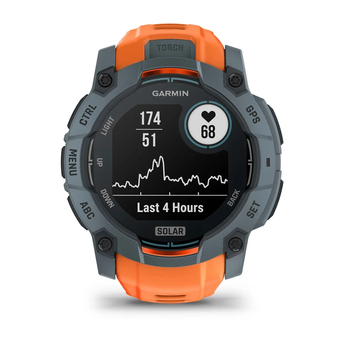 Garmin Instinct 3 50mm-Solar-Twilight Bezel w/Solstice Band - Image 3