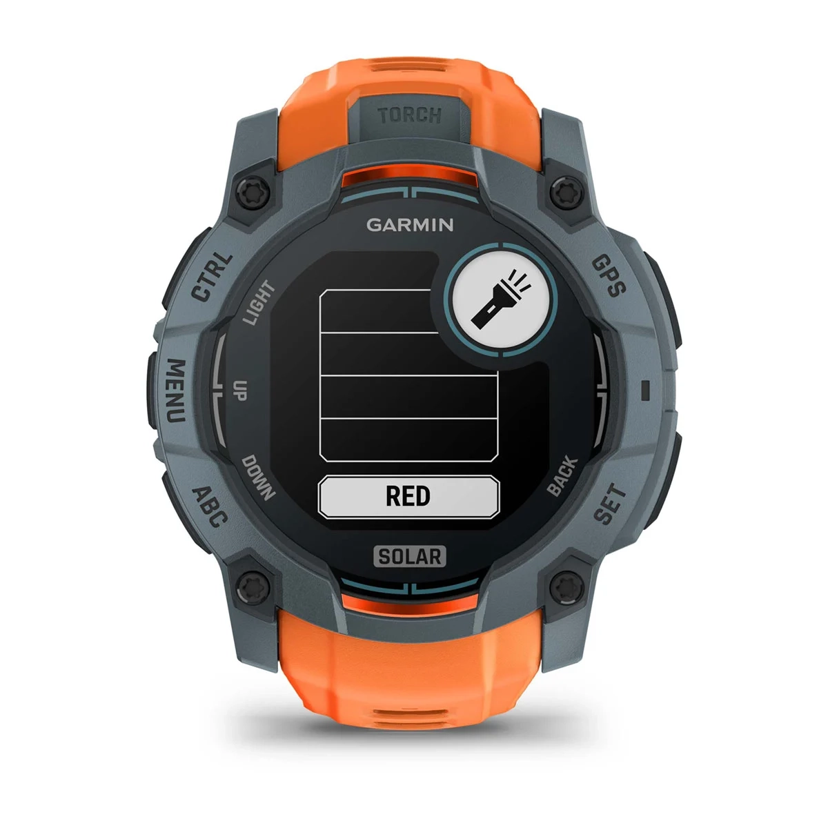 Garmin Instinct 3 50mm-Solar-Twilight Bezel w/Solstice Band - Image 4