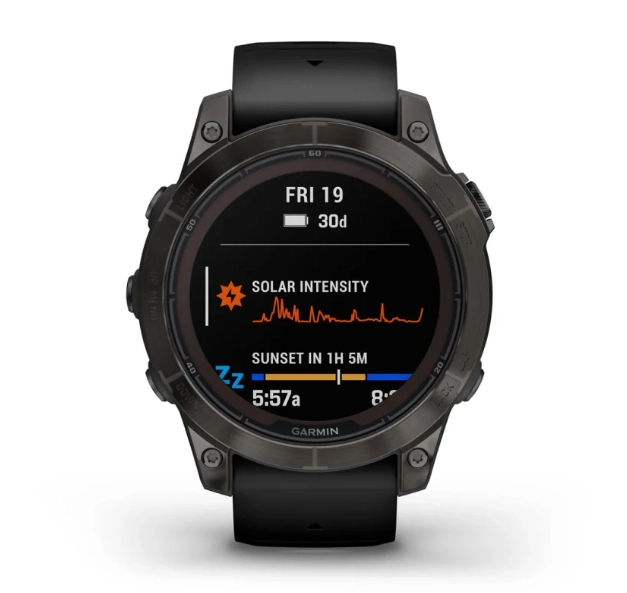 Fenix 7 Pro Sapphire Solar-Carbon Gray Dlc Titanium With Black Band Eu Fenix 7 Pro Sapphire Solar-Carbon Gray Dlc Titanium With Black Band Eu - Image 2
