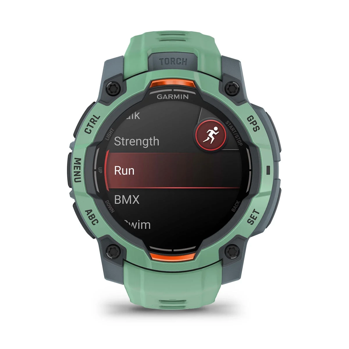 Garmin Instinct 3 45mm-AMOLED-Neo Tropic Bezel w/Neo Tropic Band - Image 3