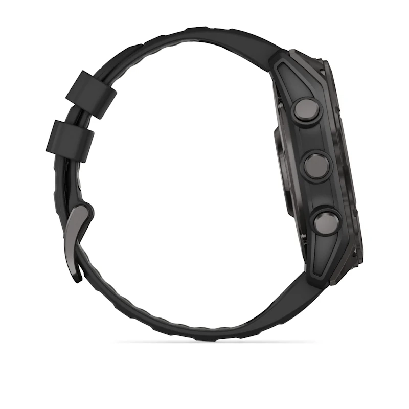 Garmin Fenix 8 51Mm-Amoled Saph Crbngryti/Blk-Blk/Pebblegrybnd Emea - Image 4