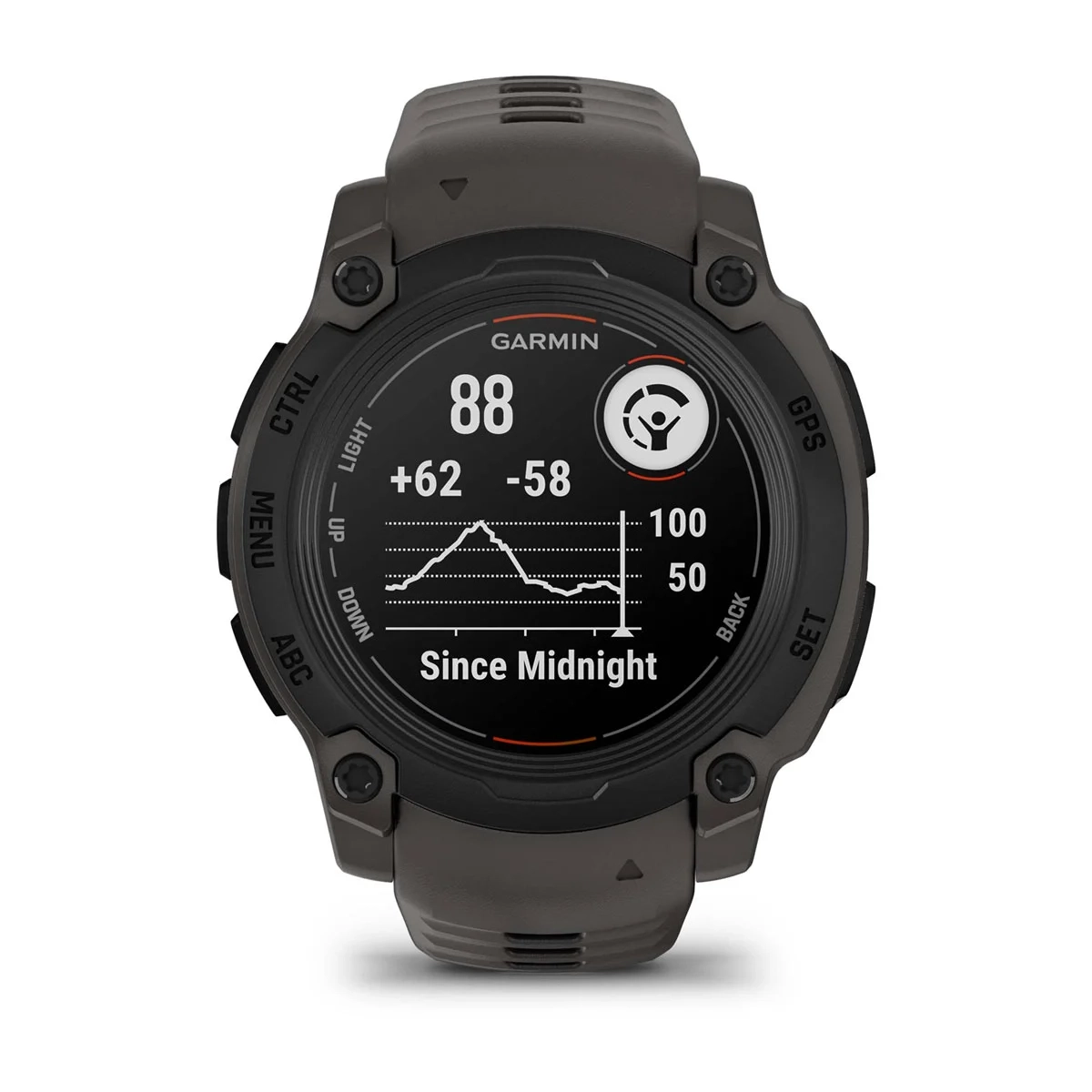 Black Bezel with Charcoal Band